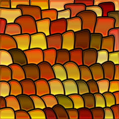 Fototapeta premium abstract vector stained-glass mosaic background