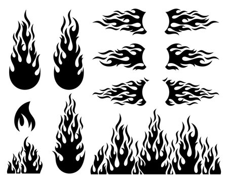 Flame Tattoo Images – Browse 81,897 Stock Photos, Vectors, and Video