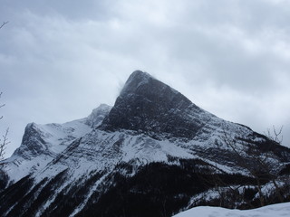 Ha Ling Peak as seen from Canmore