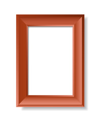 Picture Frame. Vector Illustration of Semi-Realistic Picture Frame.