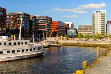street view of Hamburg, Germany