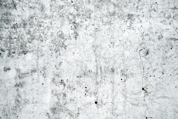 Obraz premium Texture of old white concrete wall for background