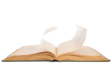 open old book new