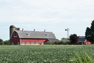 Farm with Windmill © StevertS