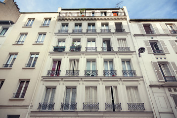 Facade of Parisian building