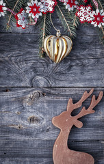 New Year and Christmas background