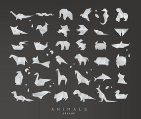 Animals origami set