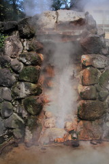 Tatsumaki jigoku (hell) in Beppu, Oita, Japan