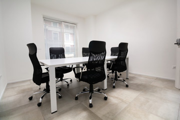 Bright office interior