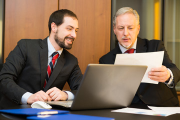 Fototapeta premium Business people at work