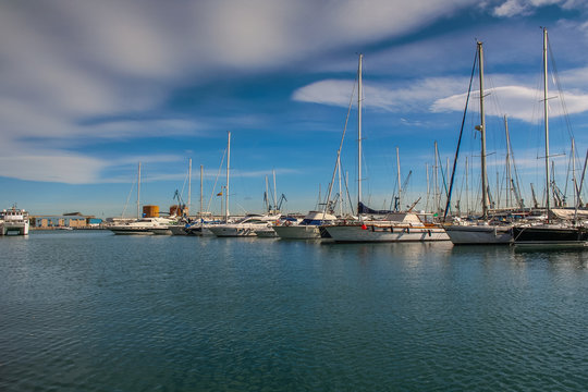 Yacht Club Of Castellon In Valencia (Spain). November 2007