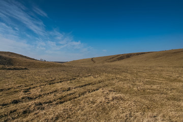 Abandoned quarry for the extraction of brick materials near the village of novoselivka in the Kharkov region (Ukraine). 2007