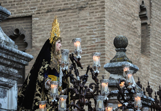 Holy Week in Seville, The Loneliness, San Buenaventura, Spain