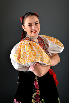 Slovak folk dance 