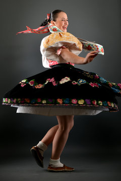 Slovak folk dance 