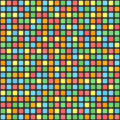 Square pattern. Vector seamless tile background