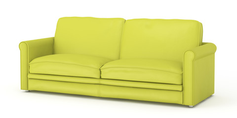 Leather sofa or couch
