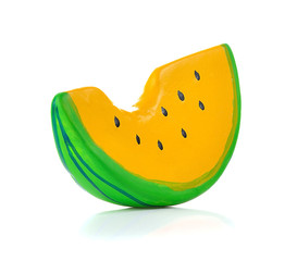 watermelon Ceramic isolated on white