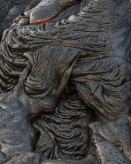 Pele's Hair Lava Formation 