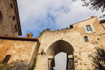 Obraz premium Arch gate in Perugia
