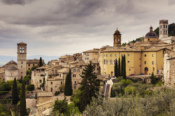 Fototapeta na wymiar Architecture of Assisi
