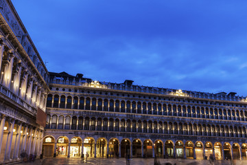 Fototapeta na wymiar St Mark's Square - Piazza San Marco in Venice