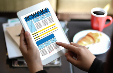 HOMEPAGE Global Address Browser Internet Website Design Software Media WWW  Domain HTML Innovation Technology Homepage