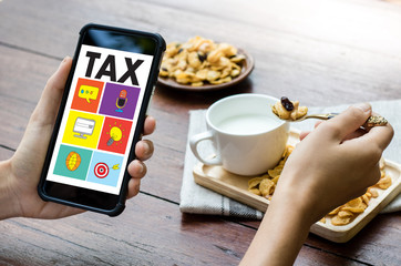 Time for Taxes Planning Money Financial Accounting Taxation Businessman Tax Economy Refund Money