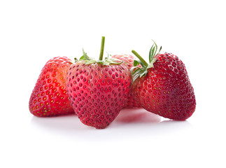 Strawberry isolated on white background