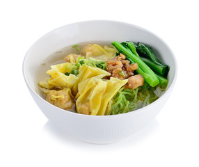 Wonton Soup. pork soup asia food
