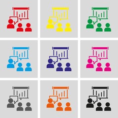 speaking of people, the chat icon stock vector illustration