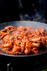  Pan-fried Marinated Small Octopus 