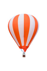 Fototapeta premium hot air balloon isolated on white background