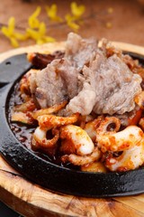 1 chadol jjugumi is webfoot octopus with pork