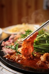  Pan-fried Marinated Small Octopus with beef