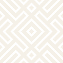 Geometric Ethnic Background Lattice. Stylish Subtle Texture. Vector Abstract Seamless Pattern.