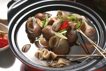 whelk soup, 골뱅이어묵탕, 골뱅이오뎅탕