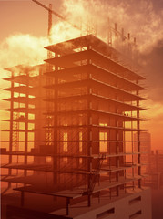 Construction of a building