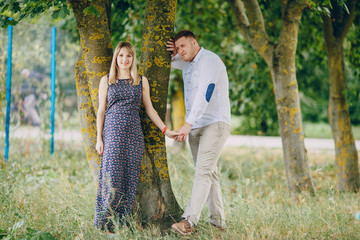 couple in the park