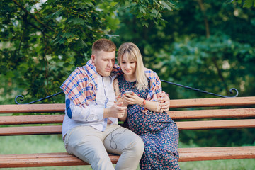 couple in the park