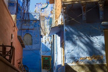 Quiet alleyway in Jodhpur