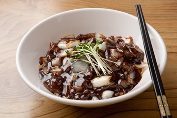 black-bean-sauce noodles