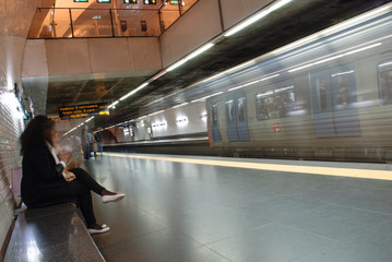 metro de la ville de Lisbonne 