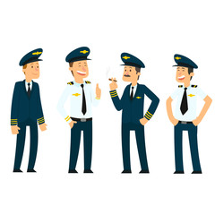 pilots in uniform.