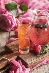 Fresh berry drink