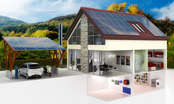 PV-Dachanlage