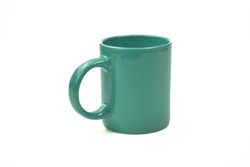 Isolated empty cup for tea and coffee