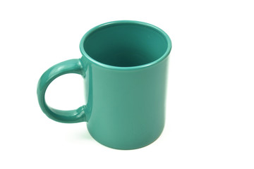 Isolated empty cup for tea and coffee