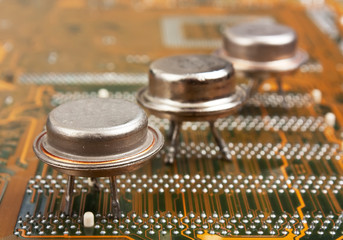 old silicon chip