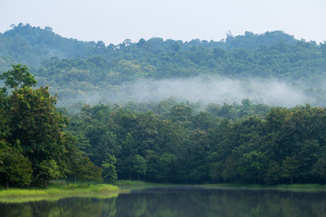 Mountains and reservoirs